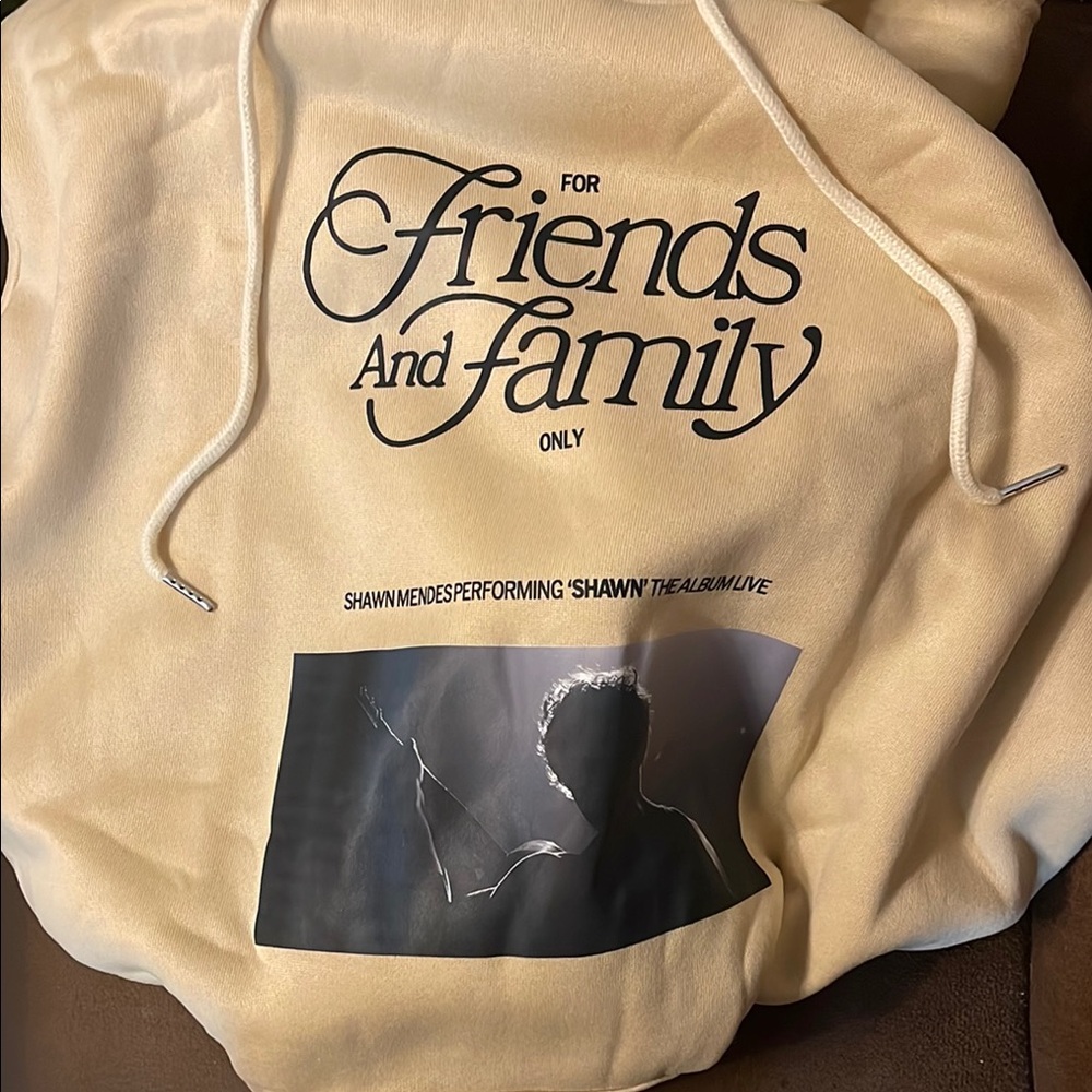 Shawn Mendes For Friends and Family Only -  XL hoodie